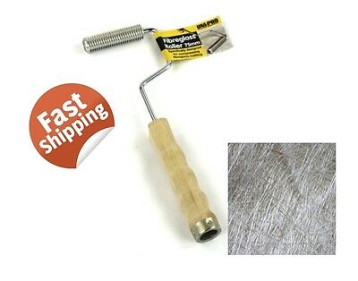 Fibreglass Roller 75mm Epoxy Resin Compression Tool Rollers Matting Sheeting DIY