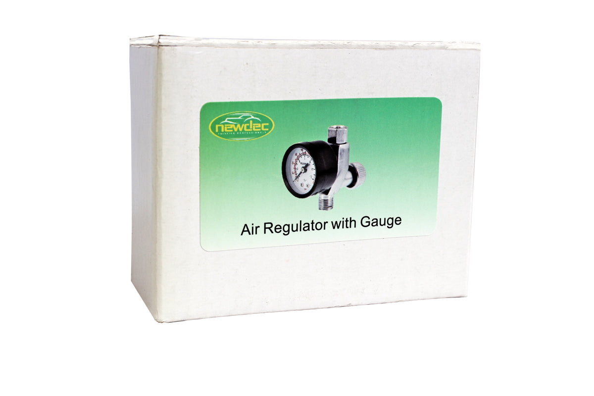 SPRAY GUN AIR REGULATOR PSI BAR GAUGE SUITS SATA IWATA DEVILBISS STAR