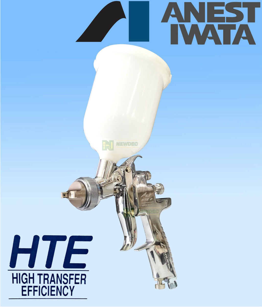 Anest Iwata AZ3 HTE2 1.3mm Gravity Spray Gun Akulon Cup & Gun