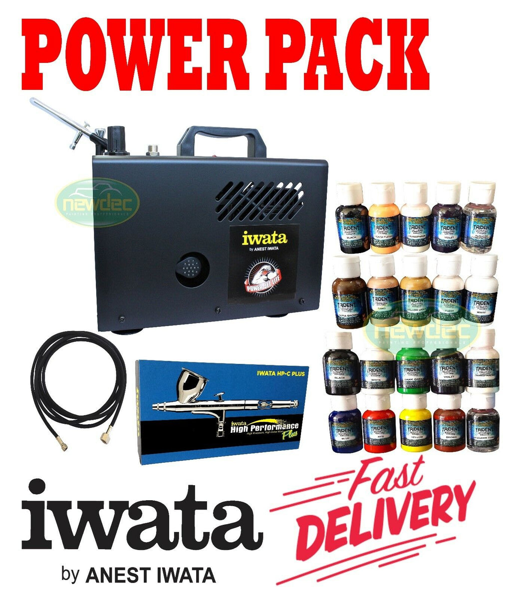 Iwata Power Jet Pro, Twin Piston, Airbrush Compressor