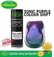 NEW SONIC PURPLE AEROSOL SPRAY CAN PAINT DNA COLOUR SHIFT CHANGING PEARL FLAKES