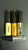 TOYOTA TOUCH UP PAINT KIT 3 BOTTLES BRUSH AND PEN MADE TO YOUR COLOUR CODE