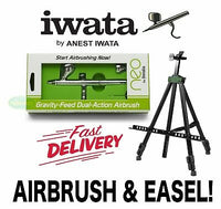 NEO FOR IWATA CN 0 35MM AND EASEL DUAL ACTION GRAVITY FEED AIRBRUSH
