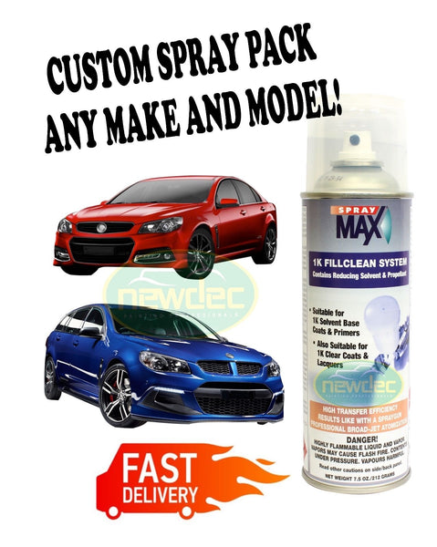 FORD FALCON TOUCH UP PAINT SPRAY 400ml CAN ANY CAR CODE 2K SOLID OR BASE AUTO