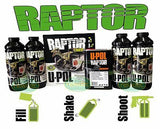 RAPTOR BY U-POL UPOL TINT 045 TOYOTA WHITE BED LINER TINT 2 PACK COATING