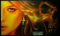 NA TRIDENT AIRBRUSH PAINT COLORS SPRAY GUN WATER BASED 10ML LIKE CREATEX WICKED