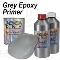 DNA GREY EPOXY PRIMER 1L KIT HIGH SOLID GRAY HARDENER REDUCER AUTO PRIMING PAINT