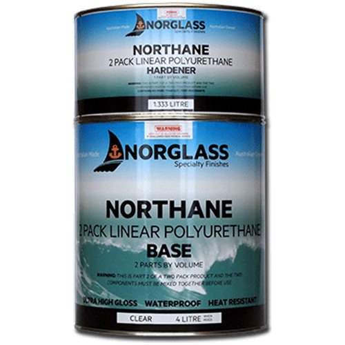 4L Gloss Norglass Northane 2pk Clear
