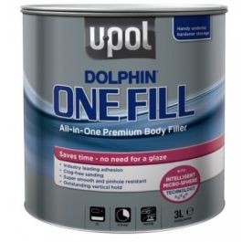 U-POL Dolphin One-Fill All-In-One Premium Body Filler - Quart