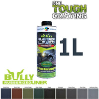 1L BULLY BLACK LINER DIY BED LINER KIT UTE TUB COATING