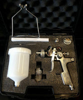 3 in 1 Velocity Gravity Spray Gun Kit includes 1.4 1.8 2.5mm Needle and Nozzle